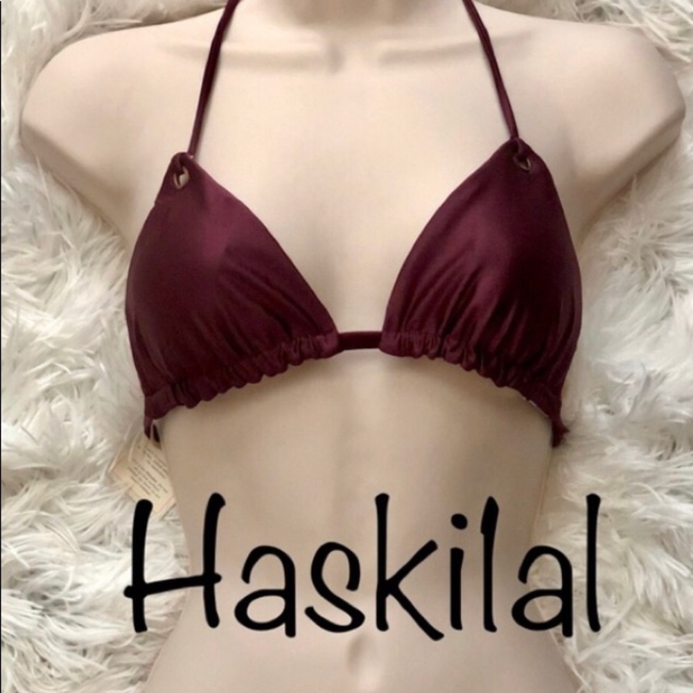 NWT Maaji Beach Plum Lil Grom Bikini Top - Picture 2 of 3